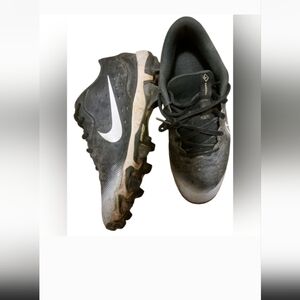 Nike Black and White Sports Cleats